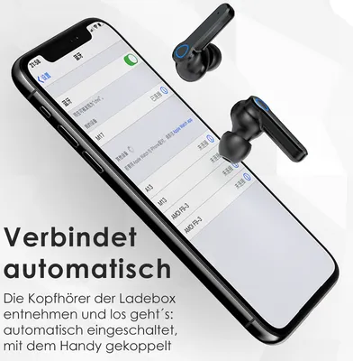 Produktbild von Bluetooth Wireless In-Ear Kopfhörer für Samsung Galaxy M Serie Ohrhörer KabellosSmartphone:Samsung Galaxy M53