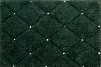 Zdjęcie produktu dla Dywanik kąpielowy Chic (2) 60x90 cm ciemnozielony