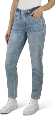Produktbild von Stooker Women DAVOS Damen 5-Pocket-Jeans Boyfriend Fit 38 (Länge 30) light blue