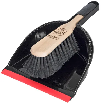 Immagine prodotto di LEO MAIER 43073 LEO MAIER set per spazzare con labbro "Light", nero/rosso
