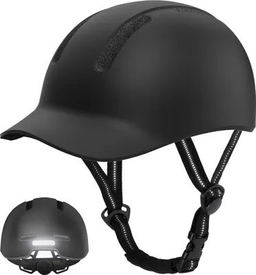Produktbild von KINGLEAD Fahrradhelm,Urban Commuter Helm,Stylischer Fahrrad Helm Herren und Damen für Radfahren Trekking City Roller Verstellbarer