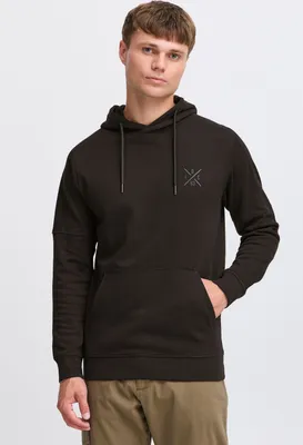 Produktbild von INDICODE IDAlbine Herren Kapuzenpullover Hoodie Pullover mit Kapuze Kordelzug Kängurutasche Baumwollmischung Regular fit