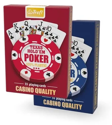 Produktbild von KIK - MUDUKO Poker 100% Plastikspielkarten