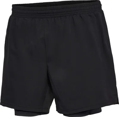 Produktbild von Newline NWL Dallas Shorts 2in1 Herren Running Laufshorts schwarz 510326-2001, Größe:XXL