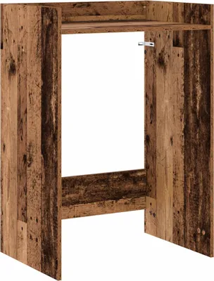 Produktbild von Waschmaschinen-Schrank Altholz 67,5 x 48 x 97 cm Holzwerkstoff