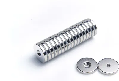 Produktbild von Neodym Magnete Ringmagnete  20x(7,5x3,5)x3  N38 1 Stück für Schrauben