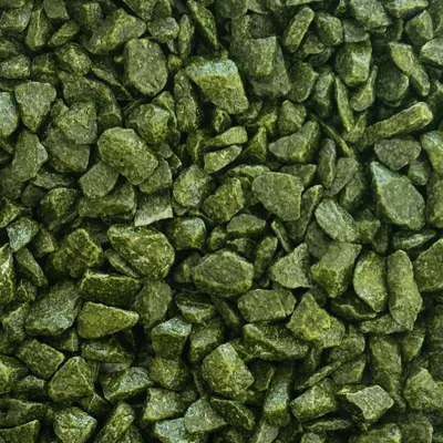 Produktbild von Dekosteine Farbsteine 9-13mm - 1kg Bunte Steine OLIVE