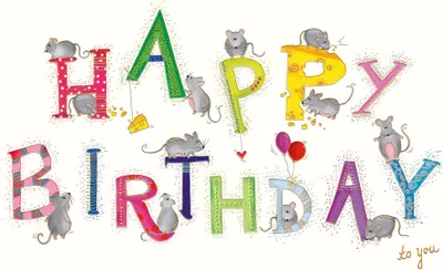 Produktbild von Geburtstag`s Art - Glückwunschkarte im Format 11,5 x 17