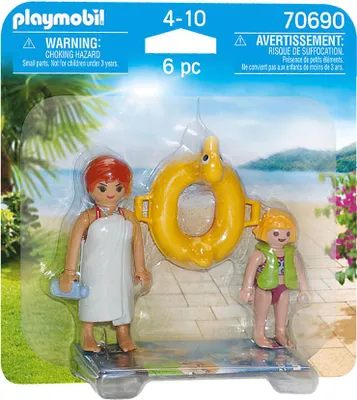 Image de PLAYMOBIL Family Fun DuoPack Waterpark Badgasten - 70690