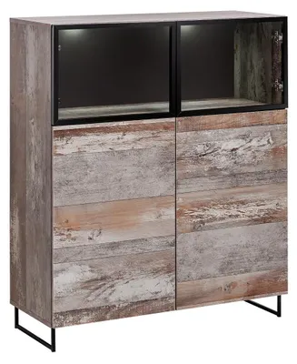 Immagine prodotto di Vetrina moderna, stile soggiorno, design, arredamento, mobiletto in legno