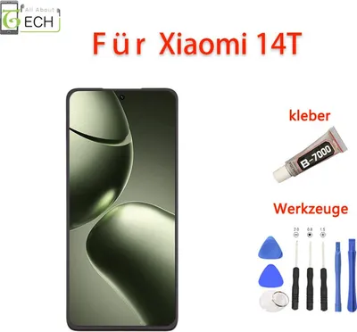 Produktbild von Original Xiaomi Mi 14T / 14T Pro 2406APNFAG LCD Display Bildschirm Schwarz