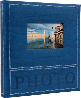 Obrázek produktu pro Fotoalbum na fotorůžky 29x32 cm 60 stran Trendy 2 modré