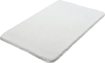Zdjęcie produktu dla Dywanik kąpielowy Kleine Wolke RELAX biały polarny 55 x 65 cm