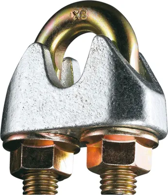 Produktbild von kleinsorge Sicherheitsdrahtseilklemme DIN 1142-EN 13411-5 Gewinde M6 - 22000650
