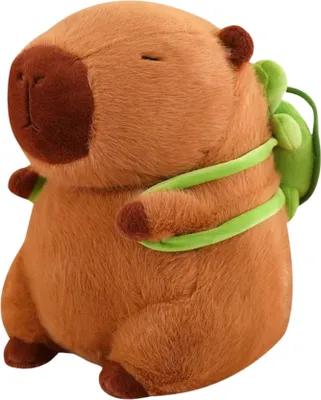 Produktbild von Großes Maskottchen Plüsch-Kissen Spielzeug Capybara 85 cm