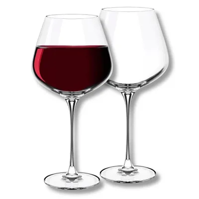 Image de Verre à vin Wilmax Chardonnay 880 ml, cristal transparent, lot de 2 WL-888055/2C