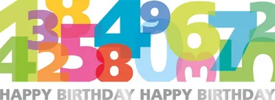 Image de Artebene carte d'anniversaire gaufrée chiffres 21x8 cm
