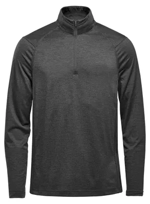 Produktbild von Stormtech - "Milano" Pullover mit kurzem Reißverschluss für Herren FK3150 (S) (Heide Kohle)
