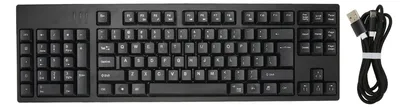 Obrázok produktu pre Ergonomická klávesnica pre ľavákov - 109 kláves - Plug-and-Play