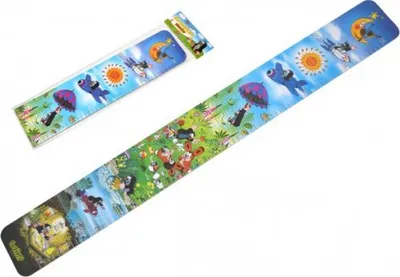 Produktbild von Krtek Kindermaßband für Jungen und Mädchen mit dem kleinen Maulwurf Motiv, Messbereich 70-150 cm
