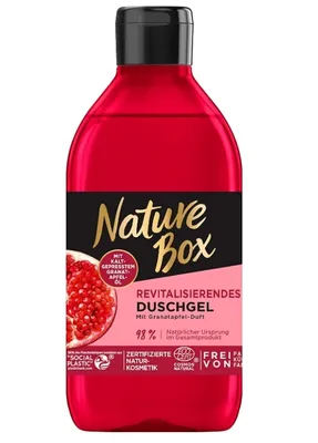 Produktbild von Nature Box Pomegranate Revitalizing Shower Gel 250ml