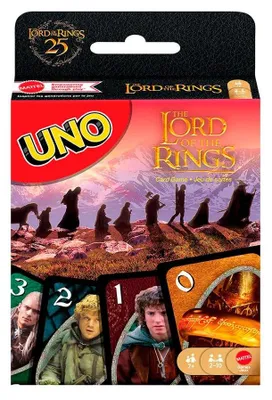 Produktbild von UNO Herr der Ringe Kartenspiel
