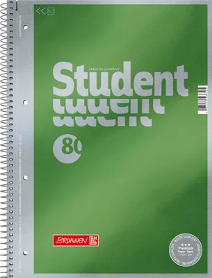 Immagine prodotto di BRUNNEN 1067140 Collegeblock Student Premium A4 sfoderato