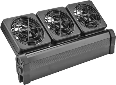 Image de Ventilateur pour aquarium, modèle à 3 ventilateurs, réglable, silencieux