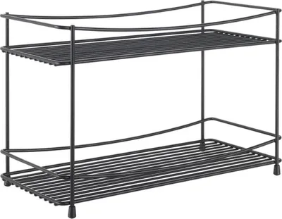 Obrázek produktu pro Metaltex Oregano Kruidenrek 2 Etages Mat Zwart/Metaal