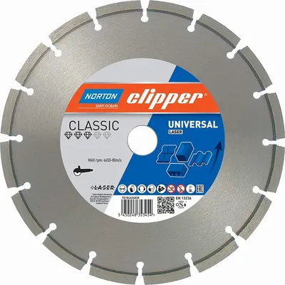Obrázek produktu pro Diamantový řezný kotouč Norton Clipper Classic Universal Laser - 350x20,0 mm