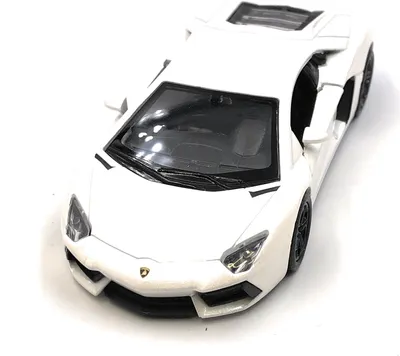 Immagine prodotto di Onwomania Modellauto Lamborghini Aventador Sportwagen Weiß Auto Mst. 1:34-39
