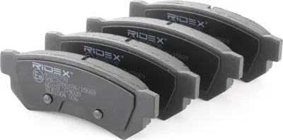 Produktbild von RIDEX 402B0798 Bremsbeläge Satz Hinten für MITSUBISHI OUTLANDER III (GGW, GFW, ZJ) für CHEVROLET NUBIRA Kombi