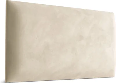 Produktbild von Muralo Polsterpaneel WANDPOLSTER Wandkissen Bettkopfteil Wandpaneel Magic Velvet Creme 2250 50cm x 30cm