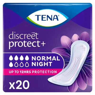 Productafbeelding van Tena Discreet Normal Night (20 stuks)