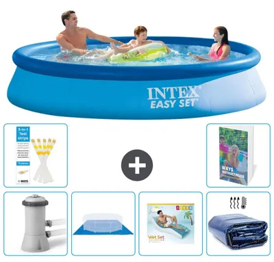 Immagine prodotto di Piscina Easy Set rotonda - 366x76 cm - 7 pezzi  S345