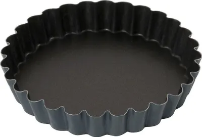 Produktbild von Antihaft-Tarteletteform, großwelliger Rand, verschiedene Größen wählbar : 12 cm Variante: 12 cm