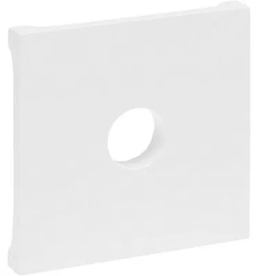 Productafbeelding van Legrand 765165 SEANO: Afdekking voor aansluitdoos, type F, ultra wit