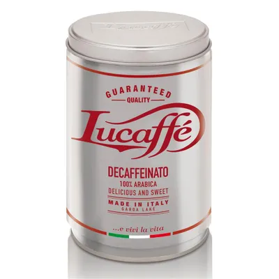 Produktbild von Lucaffé DECAFFEINATO Entkoffeiniert 250g Dose gemahlen