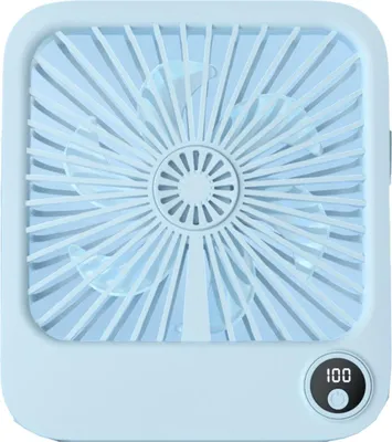 Produktbild von Tischventilator mit verstellbarem Ständer W30 blau