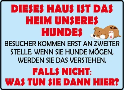 Produktbild von vianmo Holzschild 30x40 cm Dieses Haus ist Heim unseres Hundes