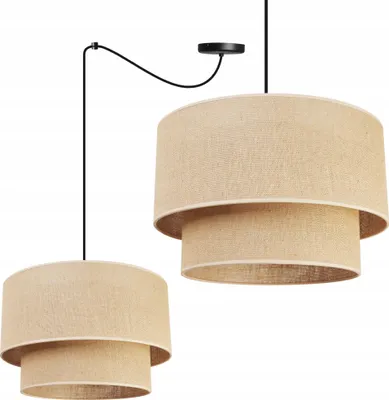 Produktbild von Hängelampe Kronleuchter Lampenschirm 40 cm Spinne Kuchen