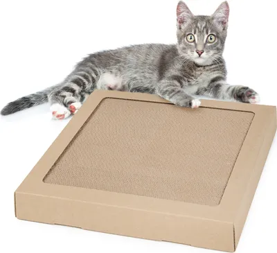 Produktbild von Kratzpappe · TOM · Kratzkarton für Katzen · ca. 34 x 34 x 4 cm