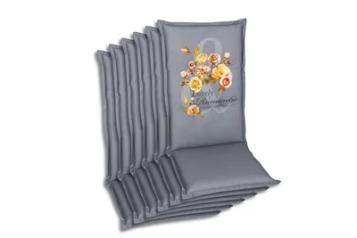 Produktbild von 2er Set GO-DE Auflage Auflage 6-er Set für Sessel hoch Dessin2972