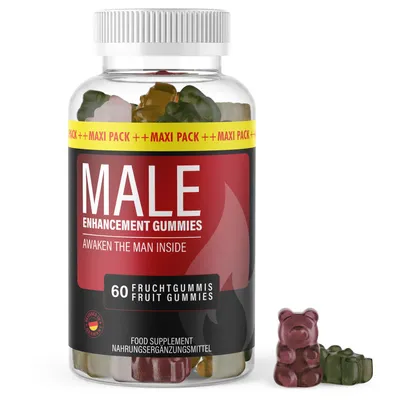 Image de MALE Enhancement Gummies | pour l'homme actif | délicieuse expérience gustative | contenu 60 gommes