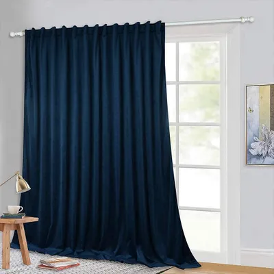 Image de Rideaux occultants StangH, longueur de 304,8 cm, offrant une protection contre la lumière, une isolation thermique et une grande hauteur