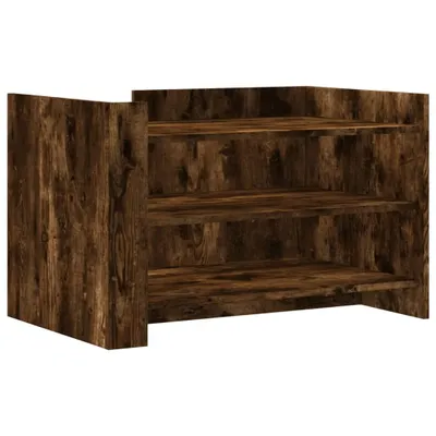 Obrázek produktu pro vidaXL Konferenční stolek kouřový dub 80x50x50 cm materiál na bázi dřeva