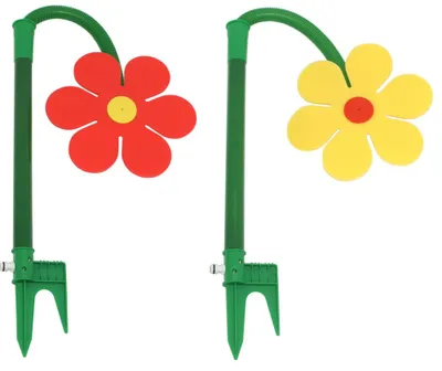Produktbild von Neustanlo | Rasensprinkler Tanzende Blume | 2er Pack | farblich Sortiert | Bewässerung Sprenger beweglich | der ideale Spaß für den Garten