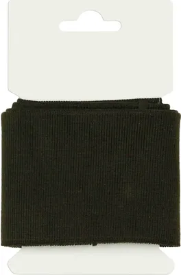 135x7 cm Cuff Bündchen dunkelbraun