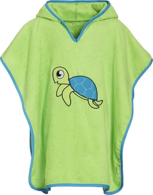 Produktbild von badponcho Schildkröte grün Junior Größe L