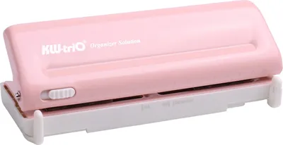 Obrázek produktu pro KW-triO Nastavitelná stolní děrovačka se 6 otvory pro A4/A5/A6/A7/Mini/B5/Personal/Deskfax, organizér schůzek s kapacitou 10 listů